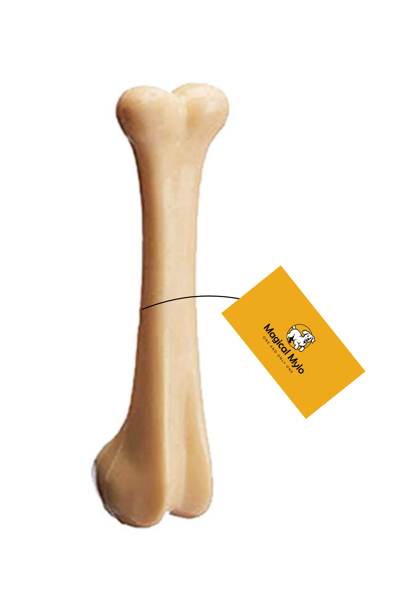 MAGICAL MYLO Nylon Hard Chew Bone Toys for Adult Dogs