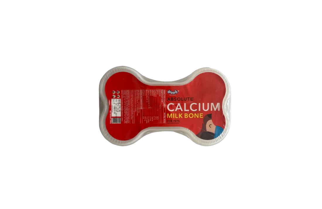 Drools - Dog Calcium Milk Bones - 100% safe and easily digestible